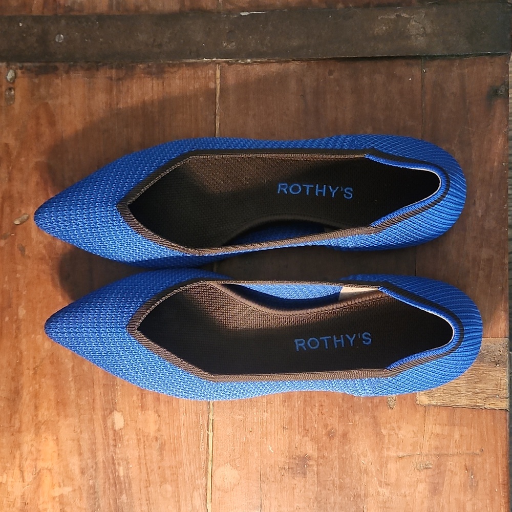 Rothy's Point in Lazuli, size 8